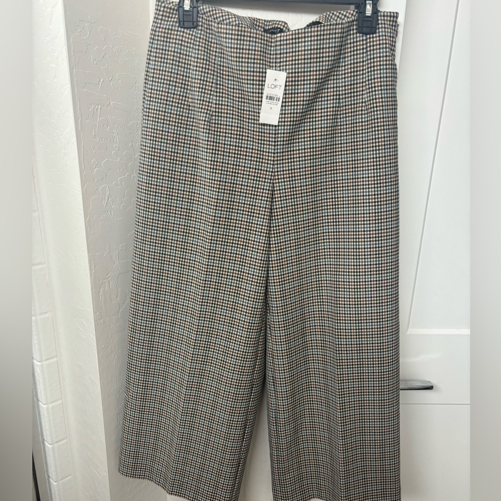 NWT loft wide leg pants